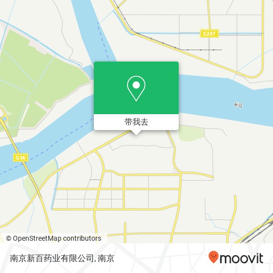 南京新百药业有限公司地图