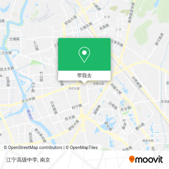 江宁高级中学地图