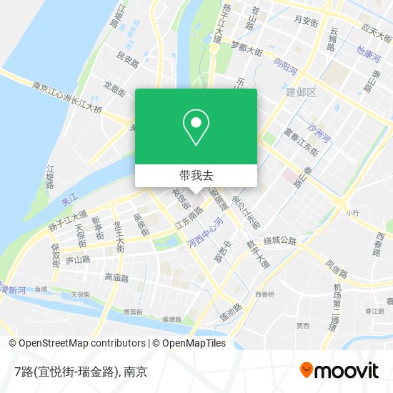 7路(宜悦街-瑞金路)地图