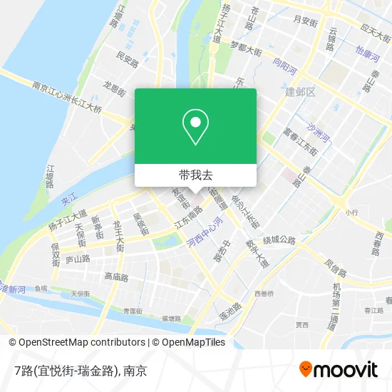 7路(宜悦街-瑞金路)地图