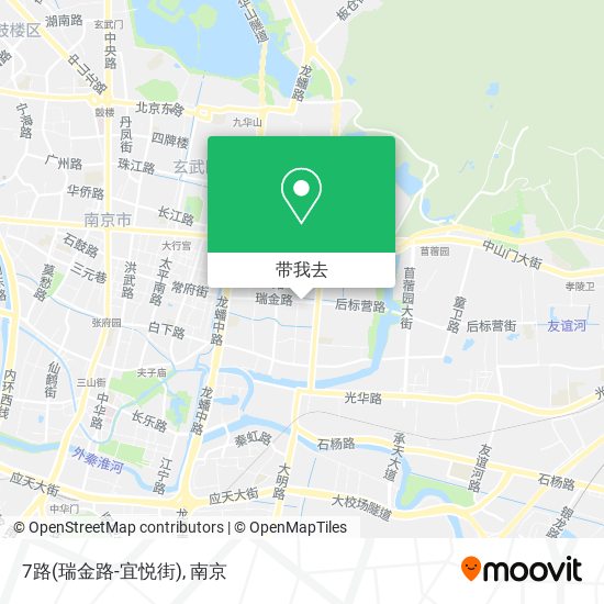 7路(瑞金路-宜悦街)地图