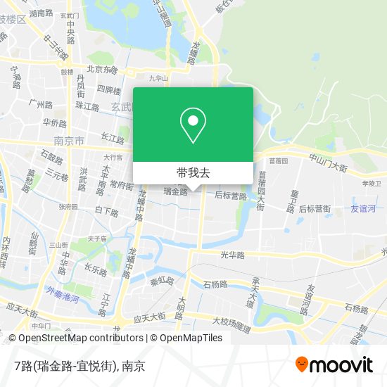 7路(瑞金路-宜悦街)地图
