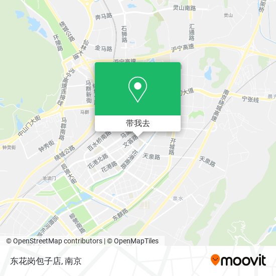 东花岗包子店地图