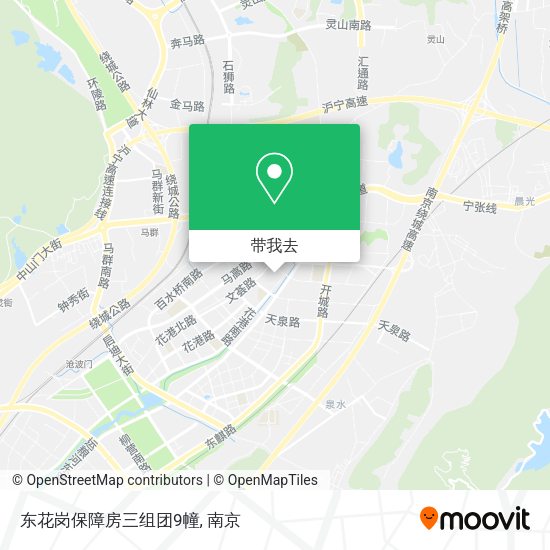东花岗保障房三组团9幢地图