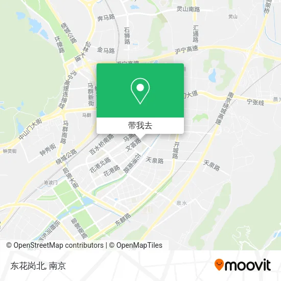 东花岗北地图