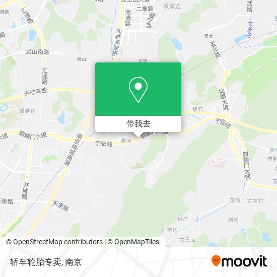 轿车轮胎专卖地图