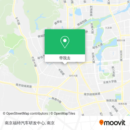 南京福特汽车研发中心地图