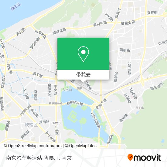 南京汽车客运站-售票厅地图