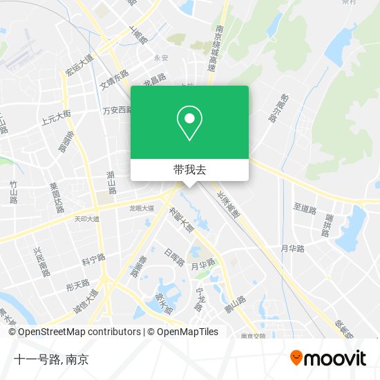 十一号路地图