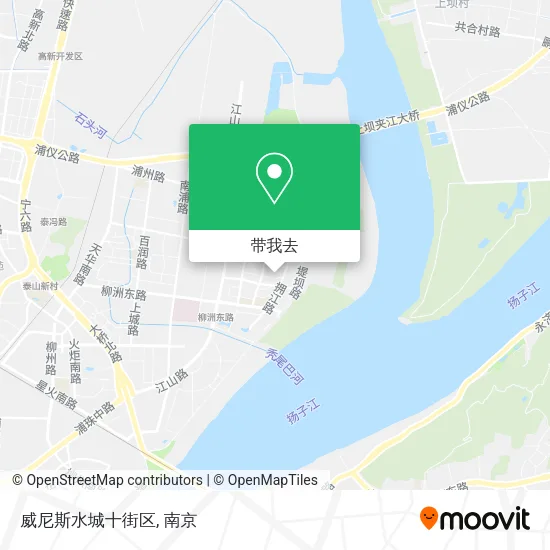威尼斯水城十街区地图