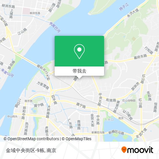 金域中央街区-9栋地图