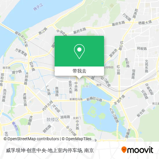 威孚垠坤·创意中央-地上室内停车场地图