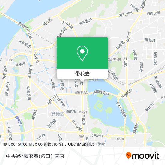 中央路/廖家巷(路口)地图