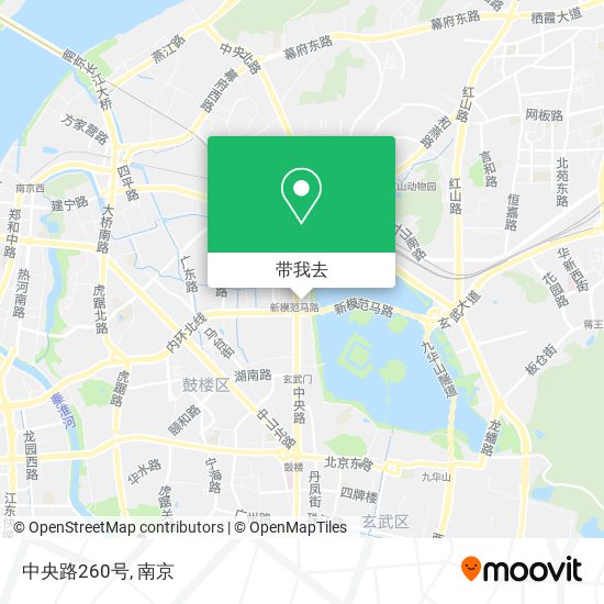 中央路260号地图