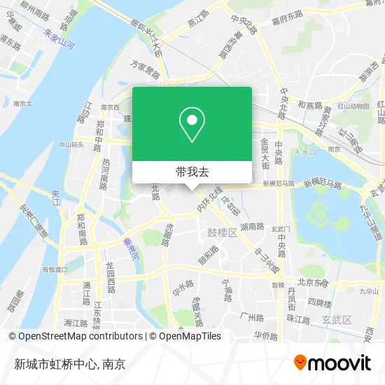 新城市虹桥中心地图