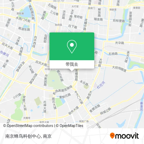 南京蜂鸟科创中心地图