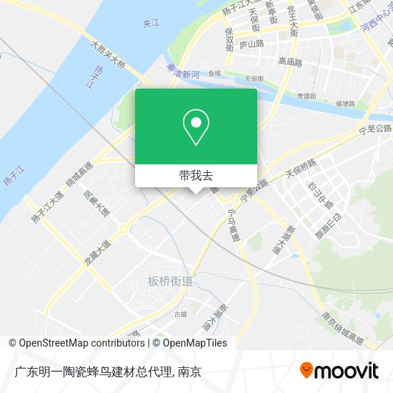 广东明一陶瓷蜂鸟建材总代理地图