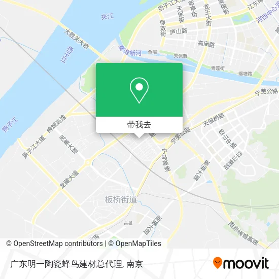 广东明一陶瓷蜂鸟建材总代理地图