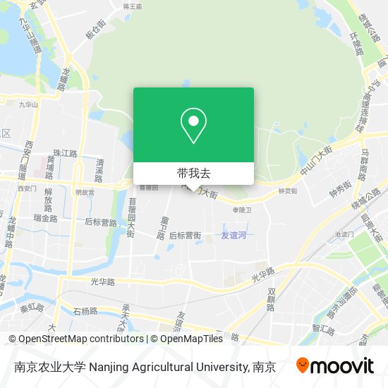 南京农业大学 Nanjing Agricultural University地图