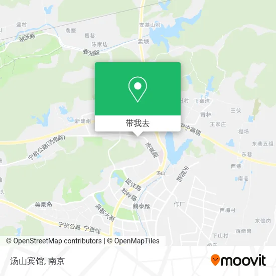汤山宾馆地图
