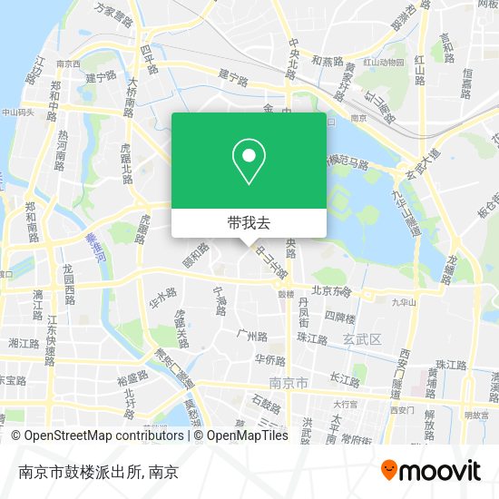 南京市鼓楼派出所地图