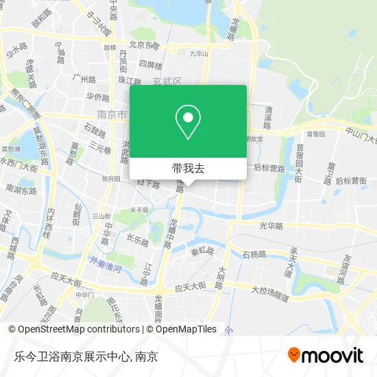 乐今卫浴南京展示中心地图