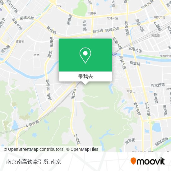 南京南高铁牵引所地图