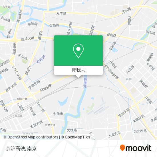 京沪高铁地图