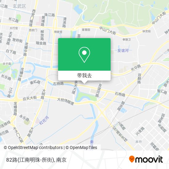 82路(江南明珠-所街)地图