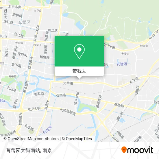 苜蓿园大街南站地图