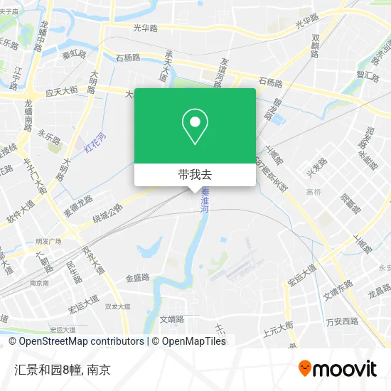 汇景和园8幢地图
