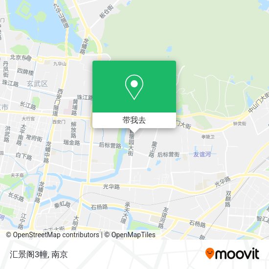 汇景阁3幢地图