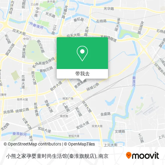 小熊之家孕婴童时尚生活馆(秦淮旗舰店)地图