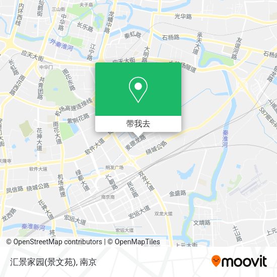 汇景家园(景文苑)地图