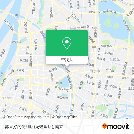 苏果好的便利店(龙蟠里店)地图