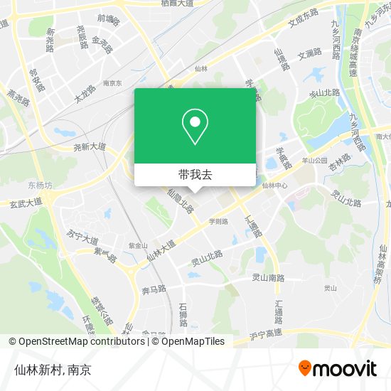 仙林新村地图