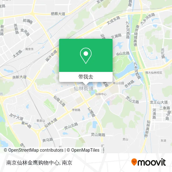 南京仙林金鹰购物中心地图