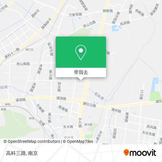 高科三路地图