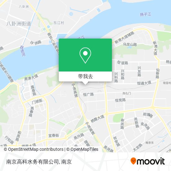 南京高科水务有限公司地图