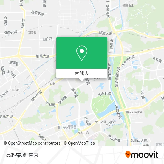 高科荣域地图