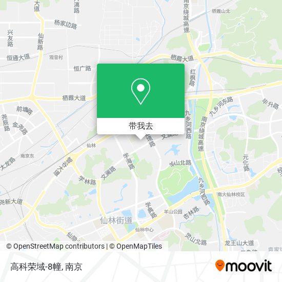 高科荣域-8幢地图
