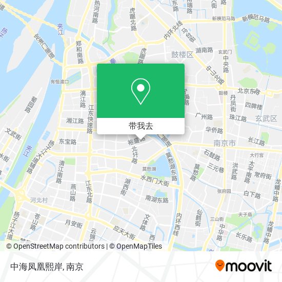 中海凤凰熙岸地图