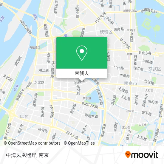 中海凤凰熙岸地图