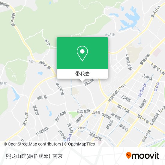 熙龙山院(融侨观邸)地图