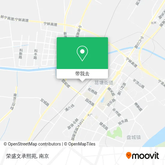 荣盛文承熙苑地图