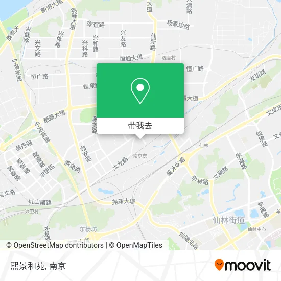 熙景和苑地图