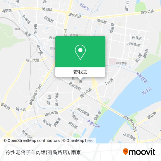 徐州老侉子羊肉馆(丽岛路店)地图