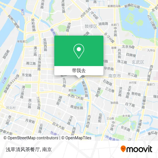 浅草清风茶餐厅地图