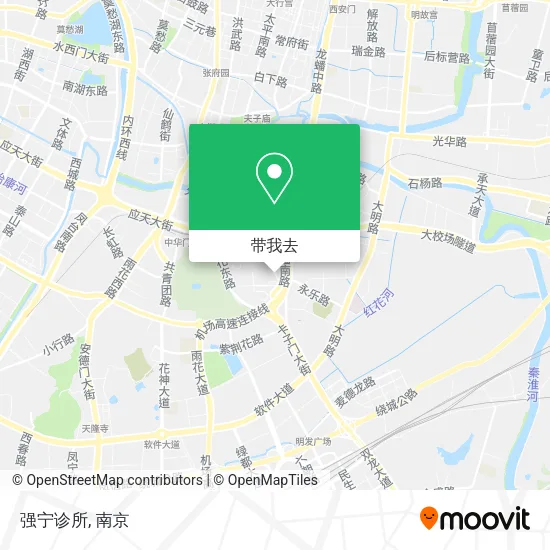 强宁诊所地图