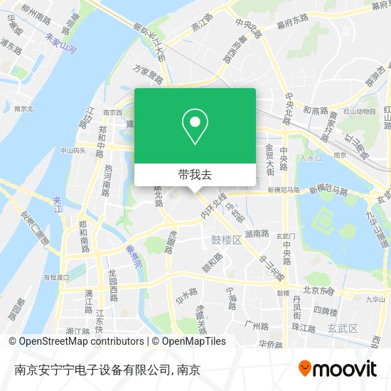 南京安宁宁电子设备有限公司地图